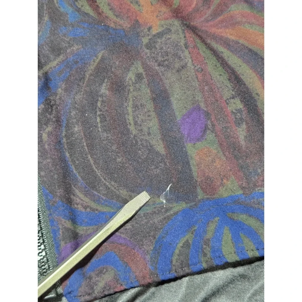 Vintage Forrester's Gore-Tex Abstract Print Ski‎ Jacket Women's M